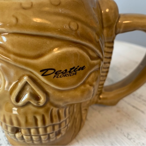 Pirate Skull Mug PirateStein by @agiftcorp Destin, FL - Picture 3 of 11